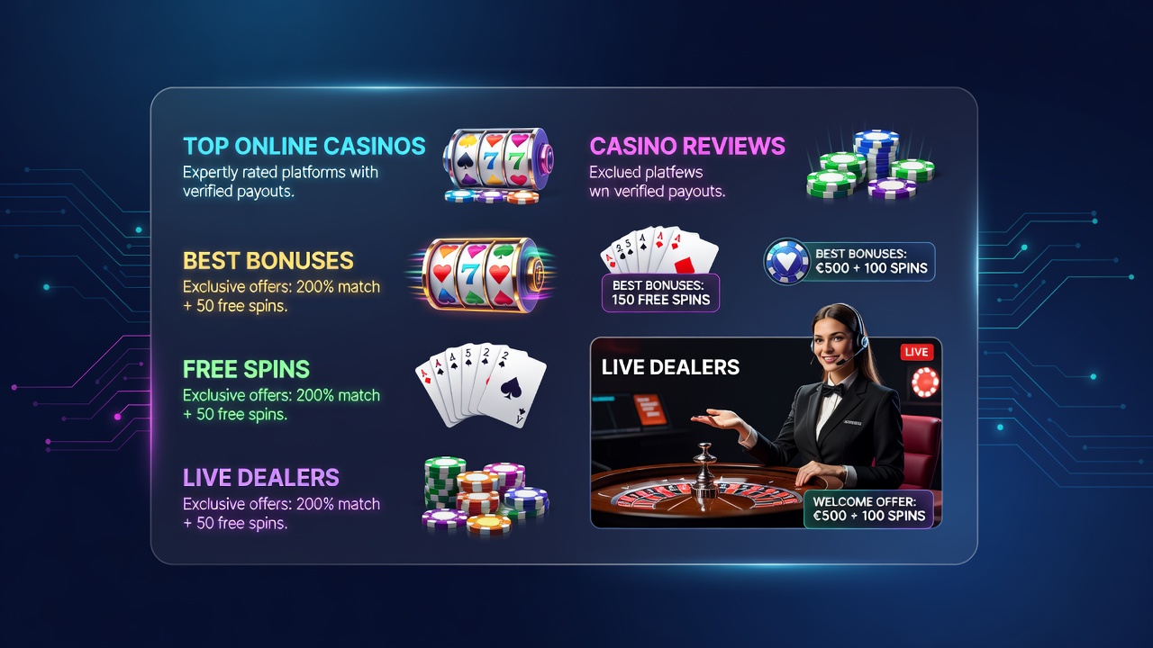 Mobile Casino-App mit Live-Dealer-Tisch und VIP-Bonusanzeige