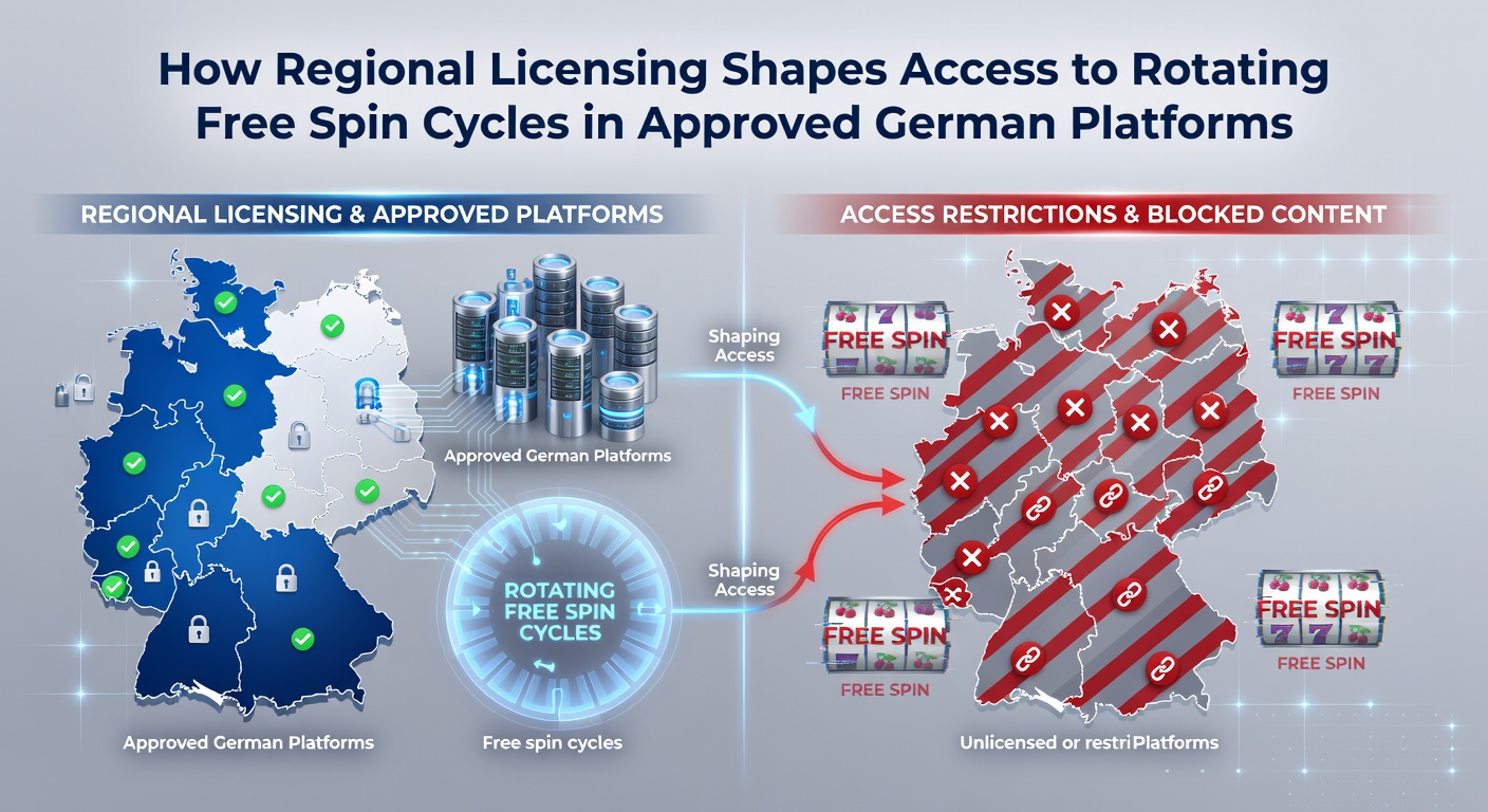 Übersicht über Lizenzregionen und Freispielzyklen in deutschen Online-Casinos