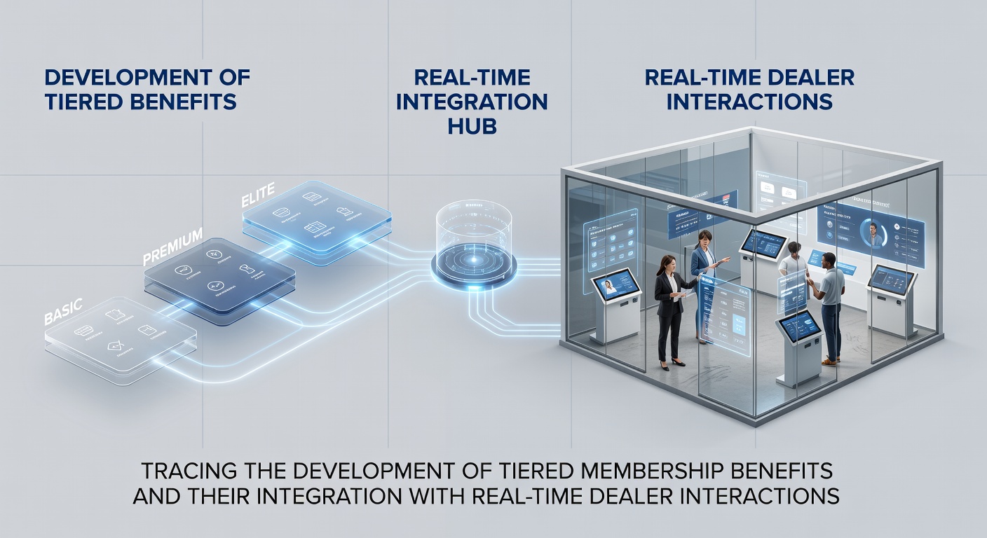Historische Entwicklung gestaffelter Casino-Mitgliedschaftsprogramme mit Fokus auf Live-Dealer-Integration