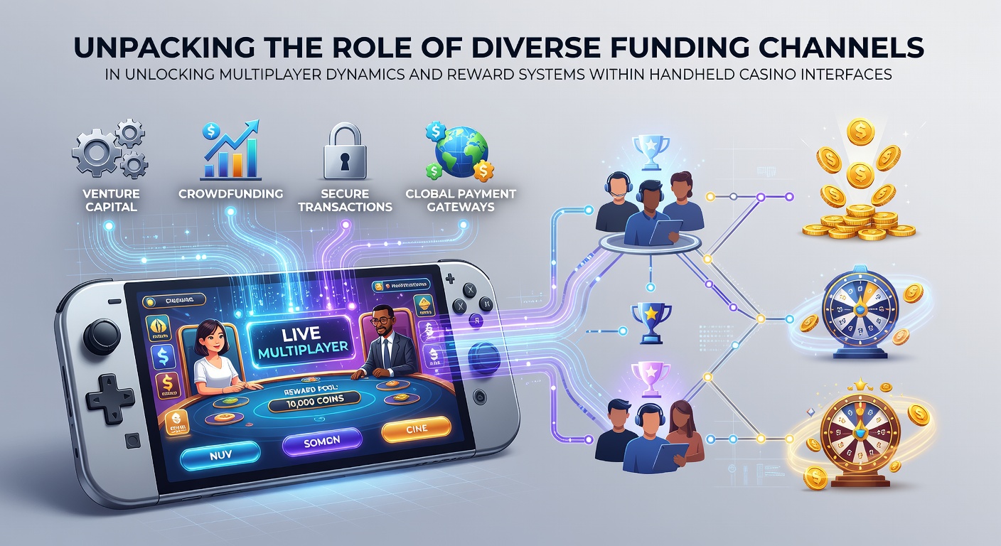 Mobile Casino Interface mit verschiedenen Zahlungsoptionen und Multiplayer-Elementen